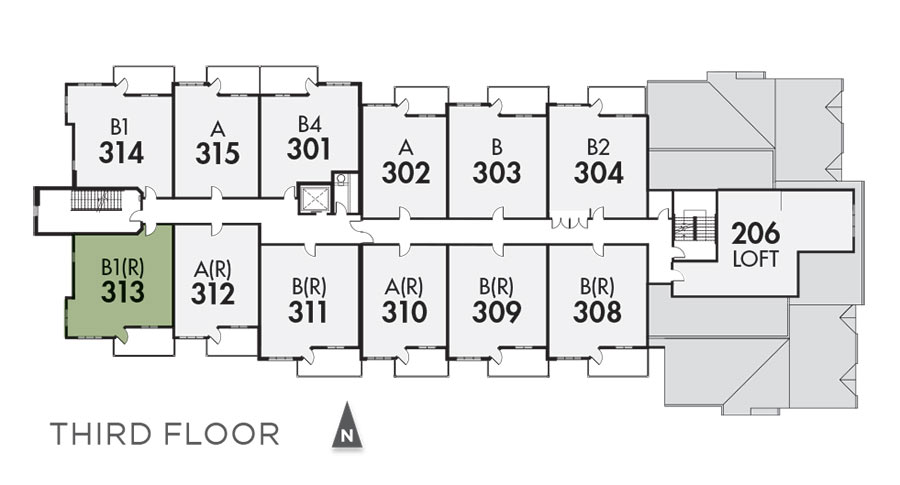 Southwoods Court North Floor 3