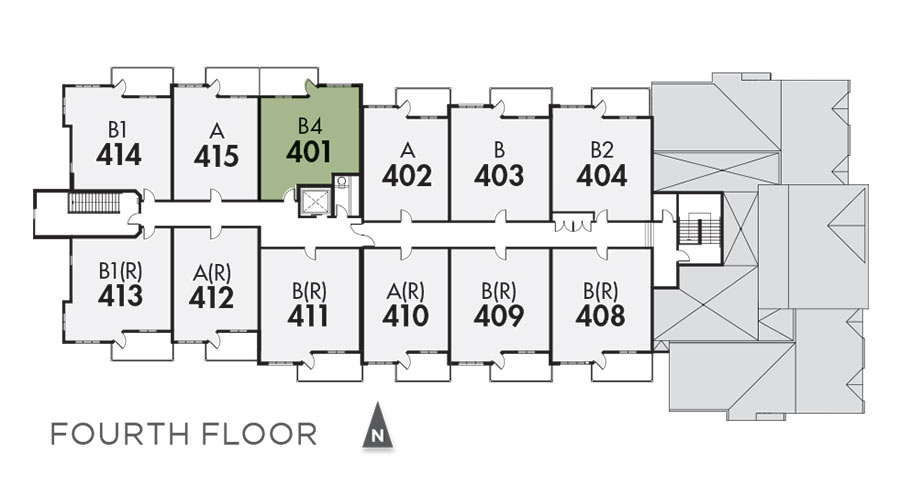 Southwoods Court North Floor 4