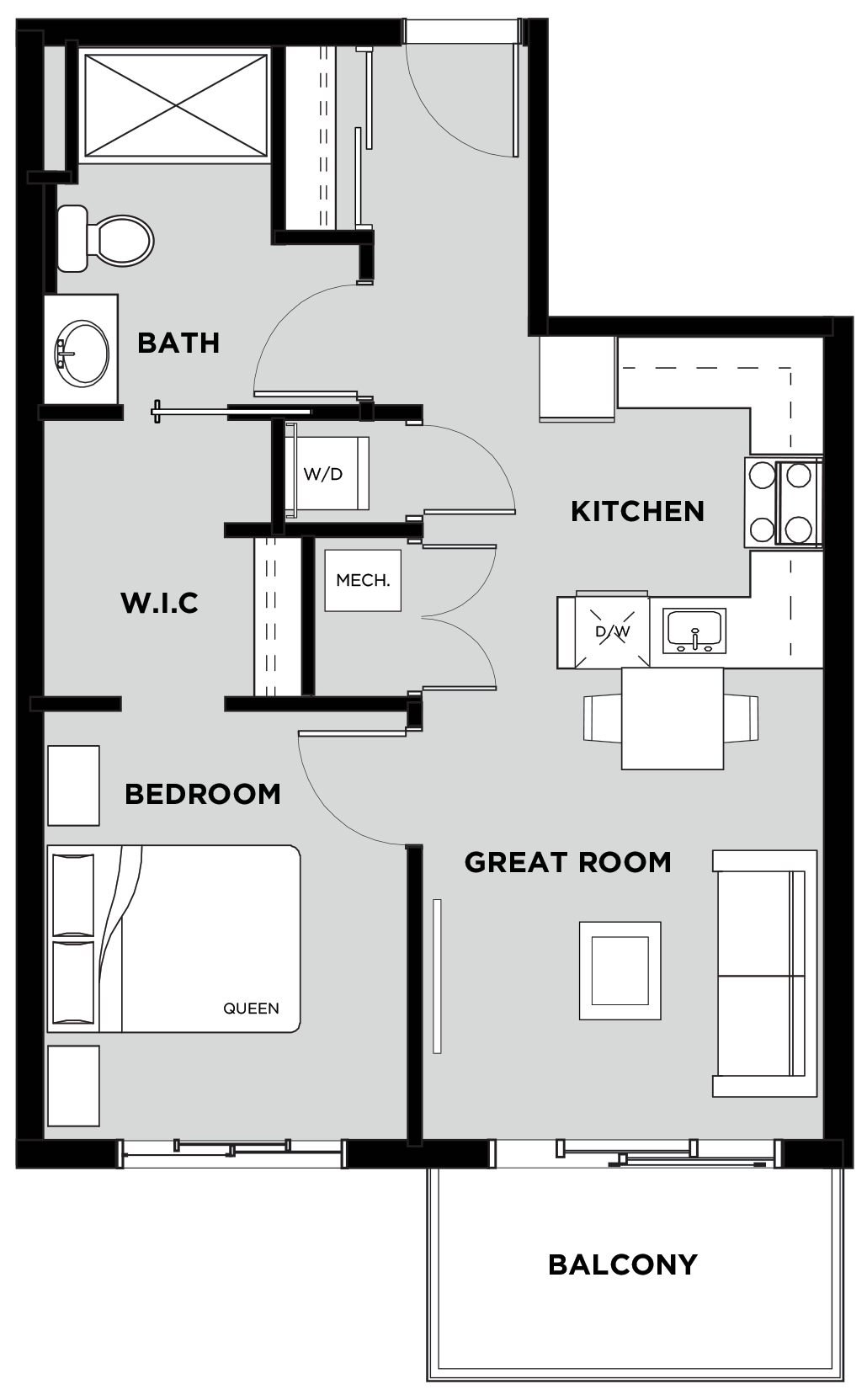 Telford Mews Suite 307 Floor Plan