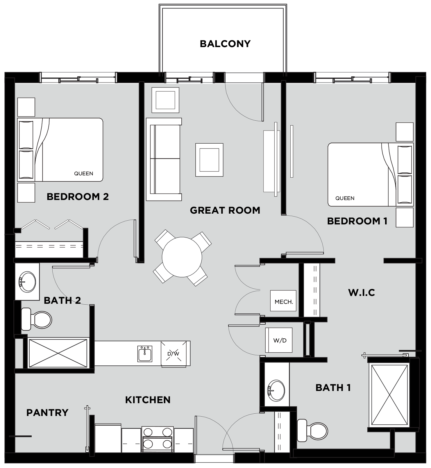 Telford Mews Suite 310 Floor Plan