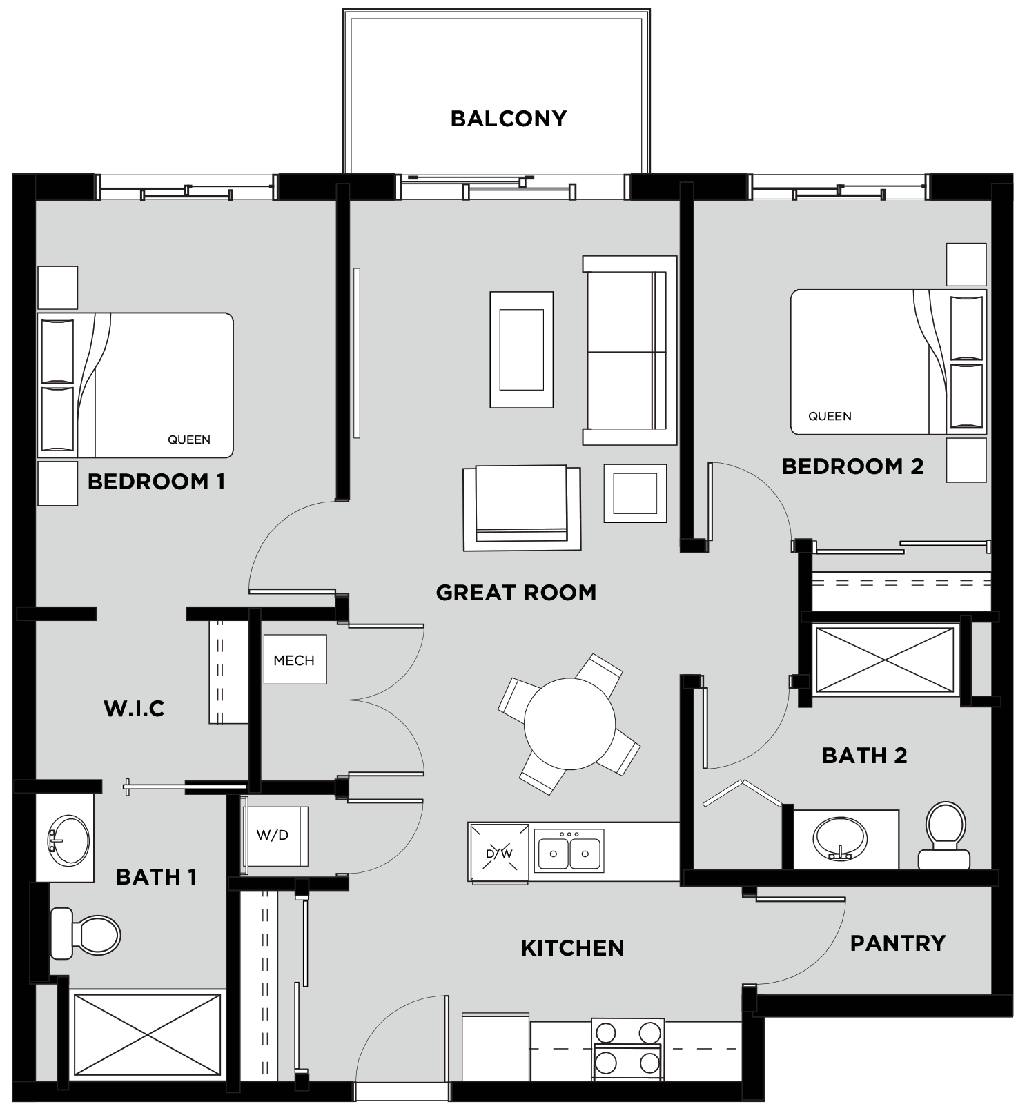 Telford Mews Suite 312 Floor Plan